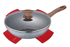 Сотейник с крышкой BG-7980 Bergner Granit-Eco