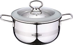 Кастрюля с крышкой WB-08037 IN-LINE Wellberg 